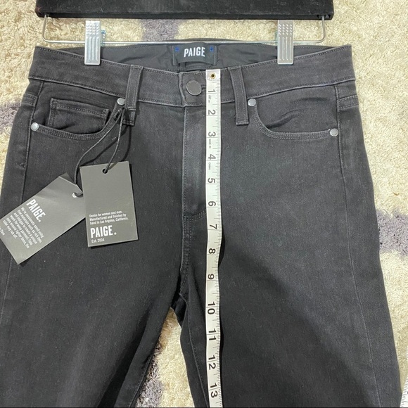 NWT PAIGE Rafaela Ruffle Hem High Waist Skinny Jeans - Picture 8 of 13